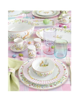 Set 2 piese portelan pentru sare si piper, Happy Easter - SIMONA'S COOKSHOP